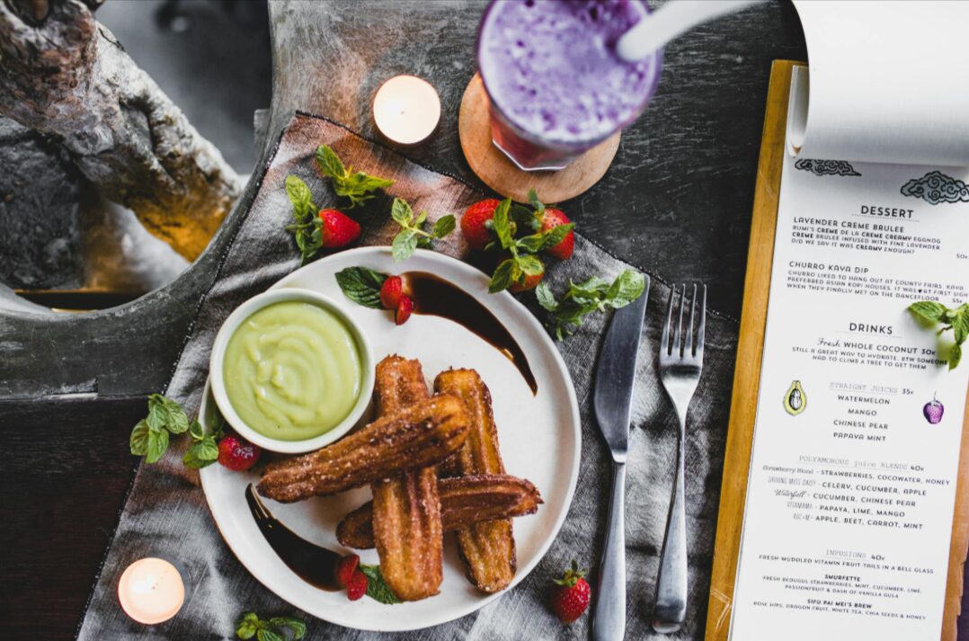 美味しい料理とメニュー